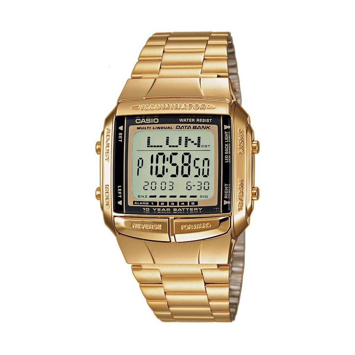 Casio  DB360G9ADF  Zlatá