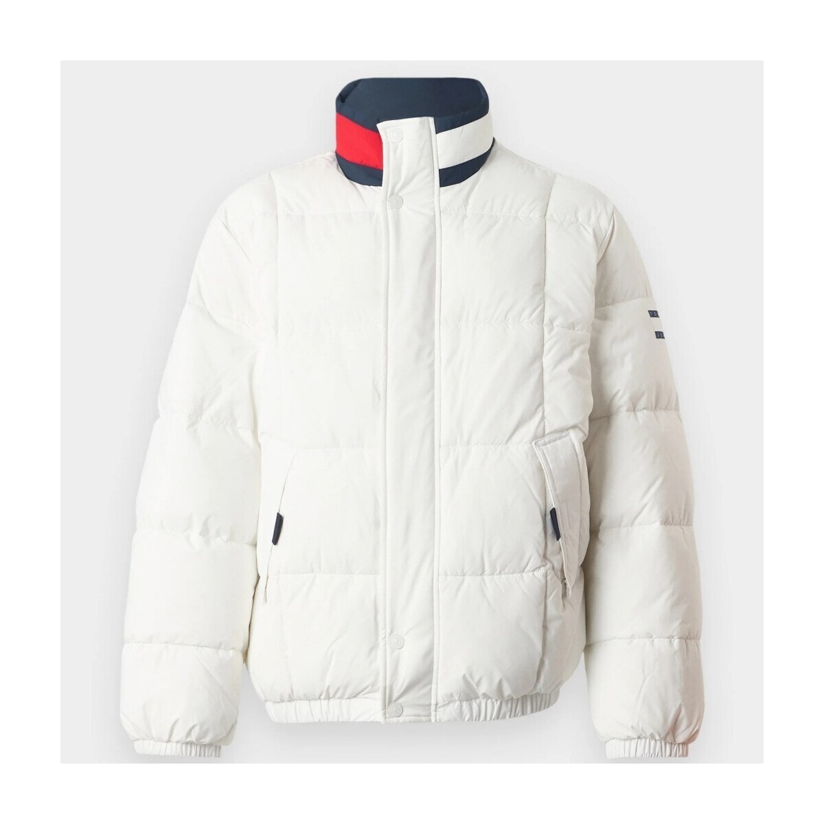 Tommy Jeans  TJM DNA COLLAR PUFFR EXT  Bílá