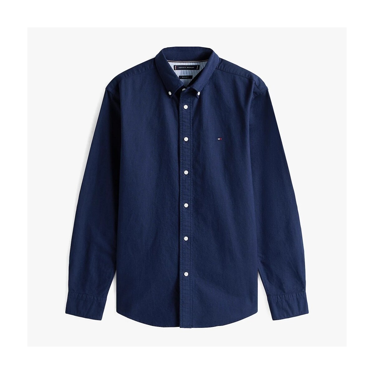 Tommy Hilfiger  SOLID HERITAGE OXFORD RF  Modrá