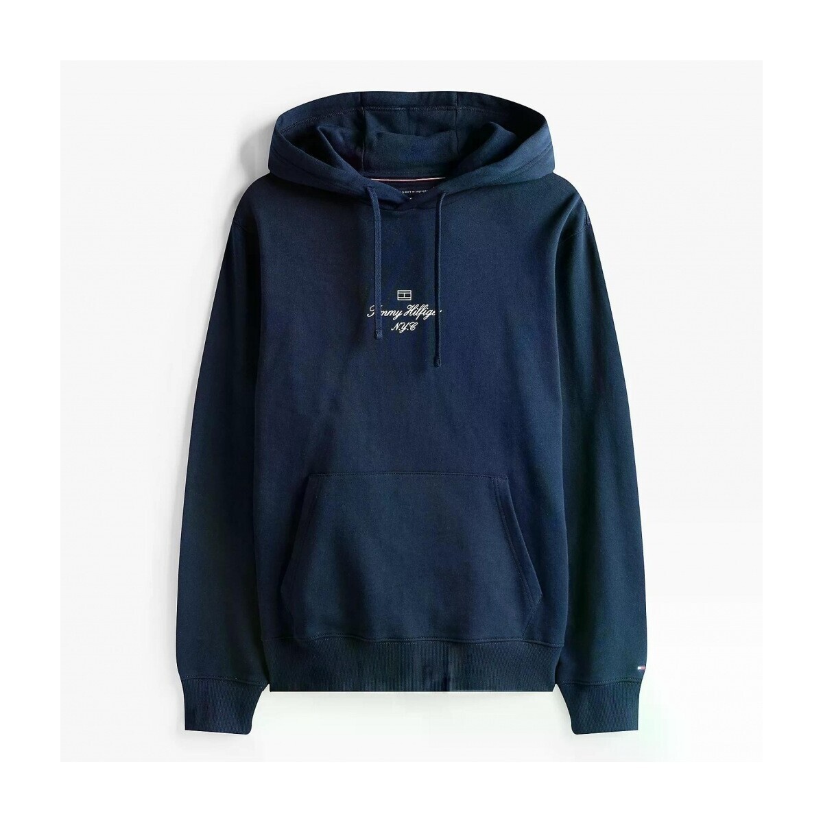 Tommy Hilfiger  OVAL GRAPHIC HOODIE  Modrá