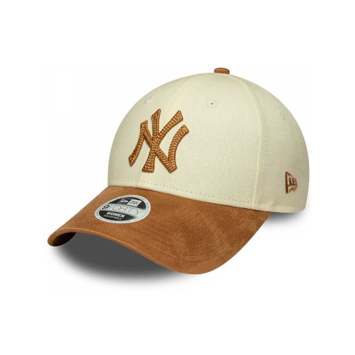 New-Era  Wmns faux suede 9forty neyyan  Béžová