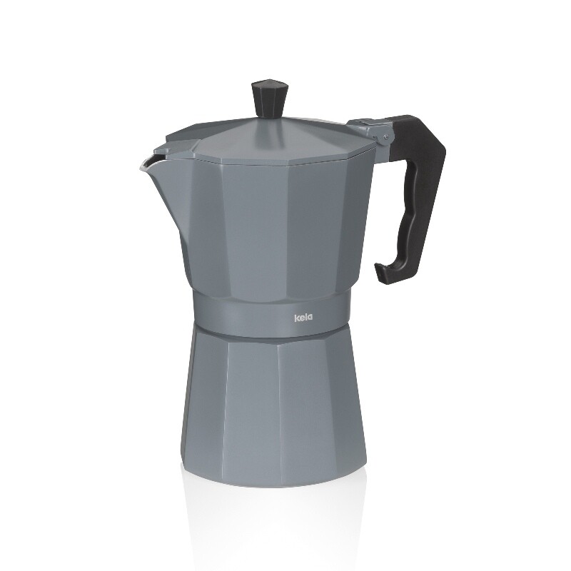 KELA Konvice na espresso tmavě šedá 19,0cm 9,0cm 300 ml KL-10561