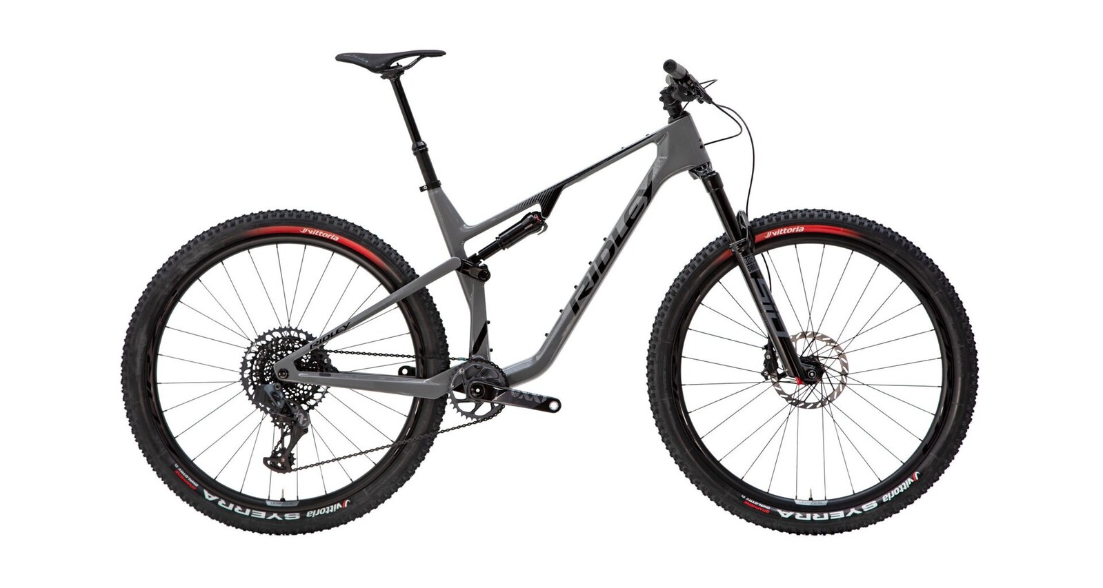Celoodpružené kolo Ridley Raft XC Sram GX - Eagle Dove Grey/Black - L Velikost: L