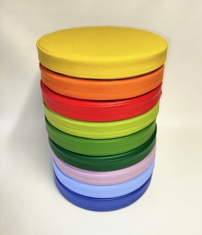 Sada podsedáků Moliplay koženka 9 kusů 35 x 5 cm