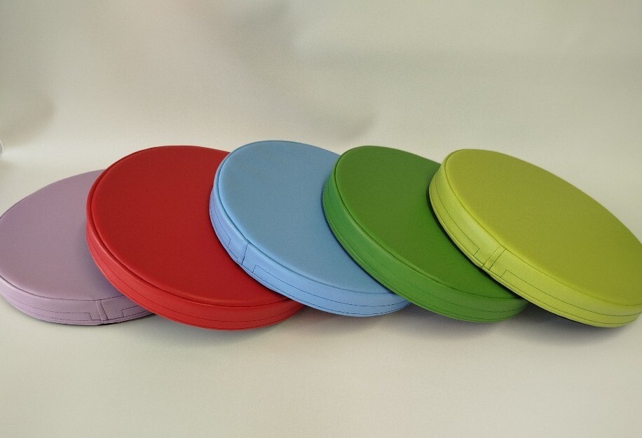 Sada podsedáků Moliplay koženka 5 kusů 35 x 5 cm