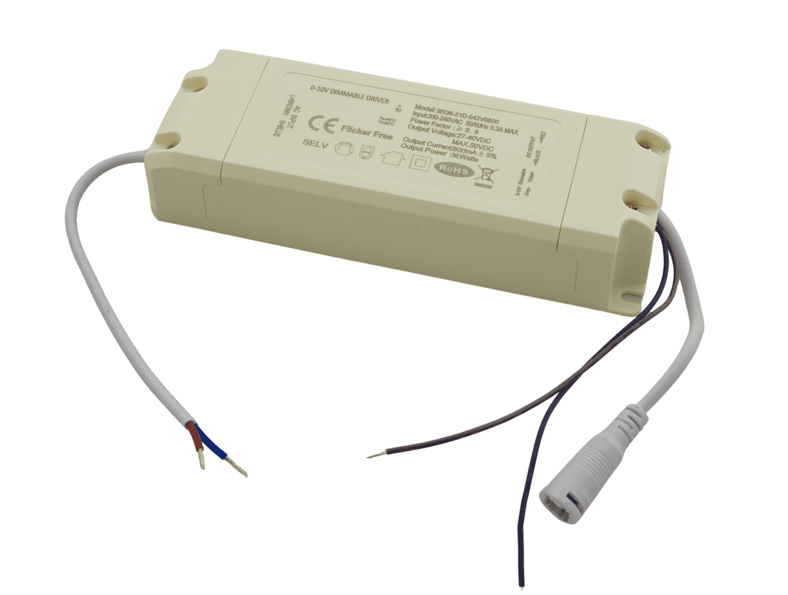 LED Solution Stmívatelný zdroj pro LED panely 36W 0-10V VYP332