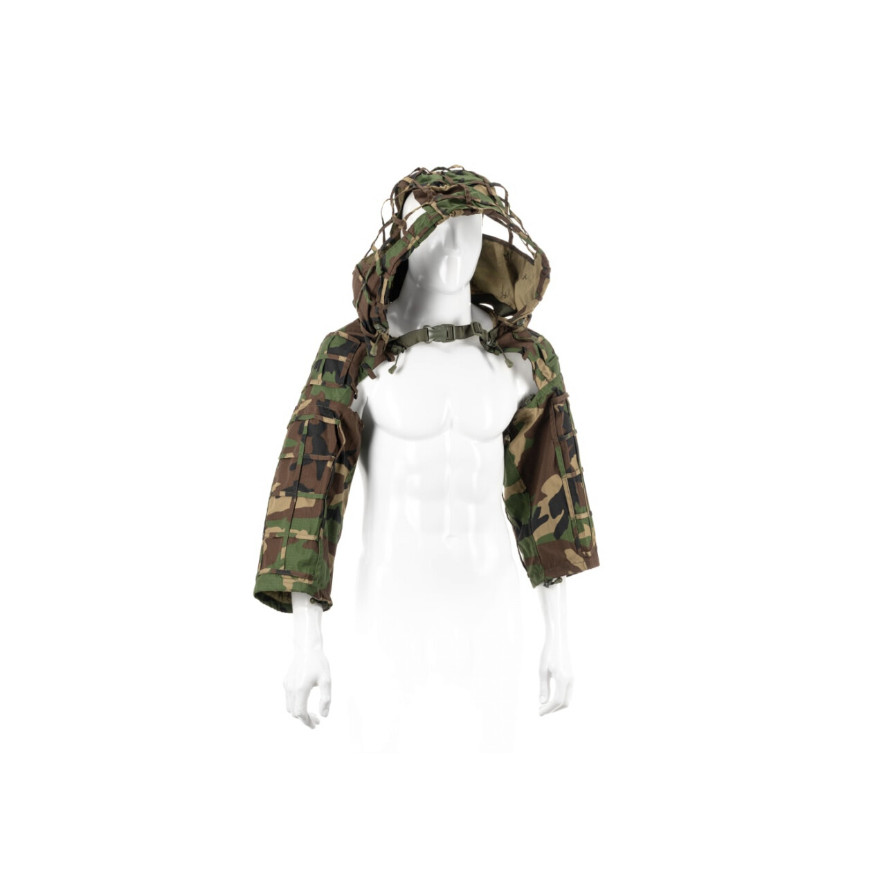 Maskovací ramenní převlečník Invader Gear Bolero - woodland