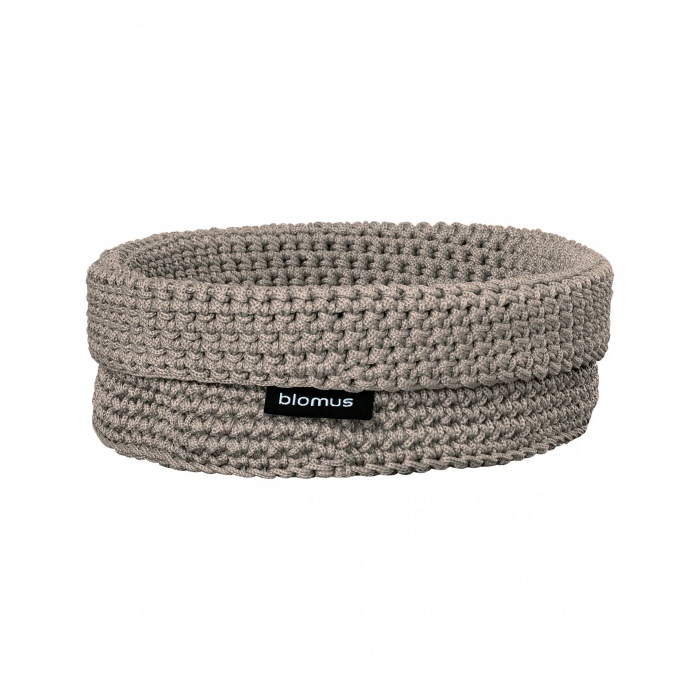 Košík na pečivo průměr 20 cm Blomus TELA - šedohnědý