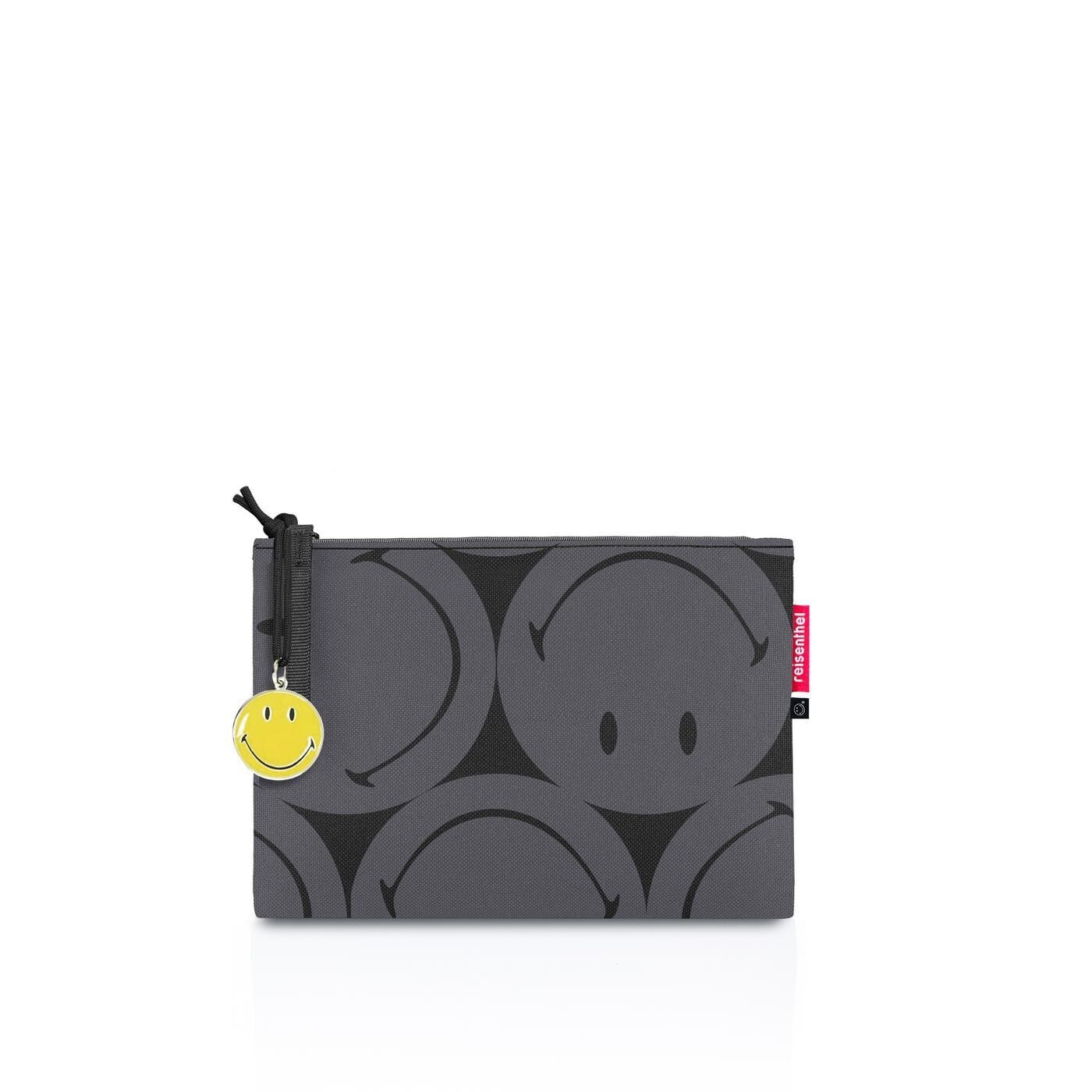 Taštička na zip Reisenthel Case 1 Smiley® grey