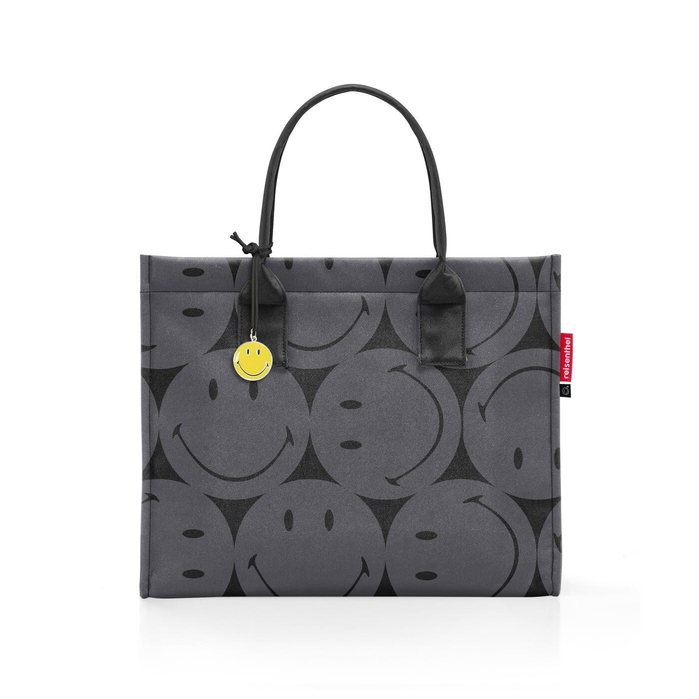 Stylová kabelka Reisenthel Daily Shopper Smiley® grey