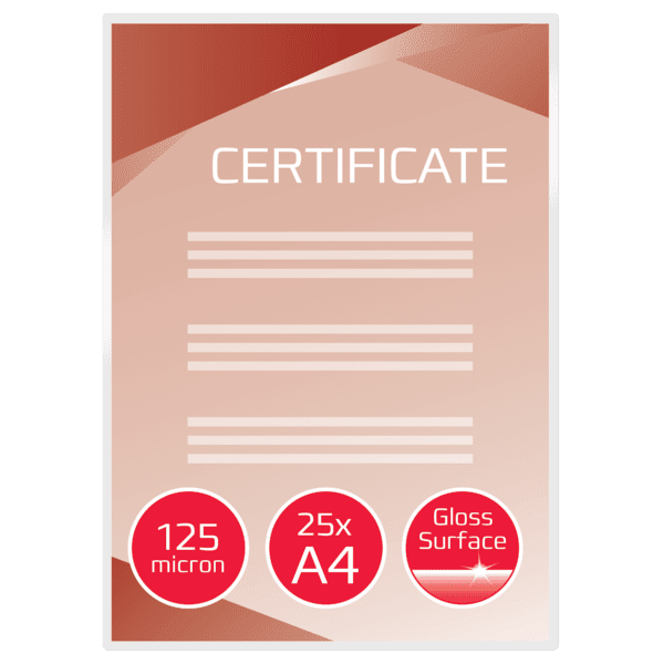 GBC Laminovací kapsy A4 125 mic (25ks)