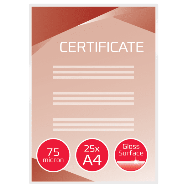 GBC Laminovací kapsy A4 75 mic (25ks)