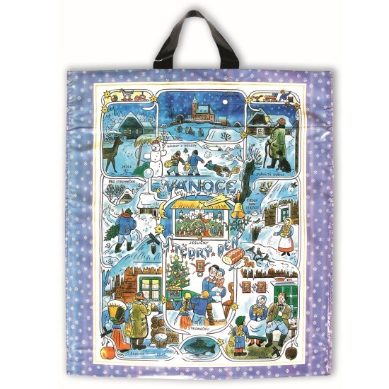 Agentura GOBI Vánoční igelitová taška - J. Lada