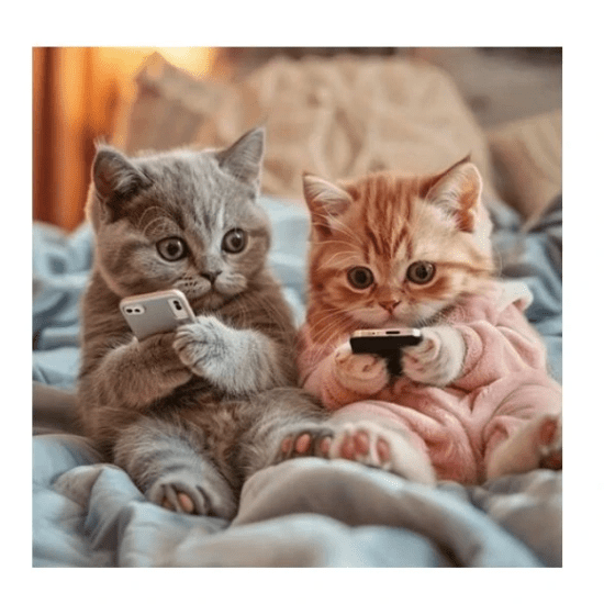 Norimpex Diamantový obrázek - Kočičí volání - 30 x 40 cm - 2001853