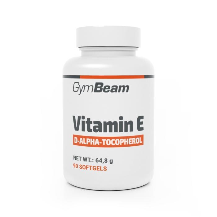 GymBeam Vitamin E (D-alfa-tokoferol) 90 kaps.
