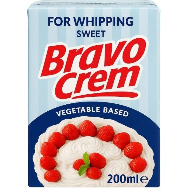 BRAVO slazený rostlinný krém 200ml - Master Martini