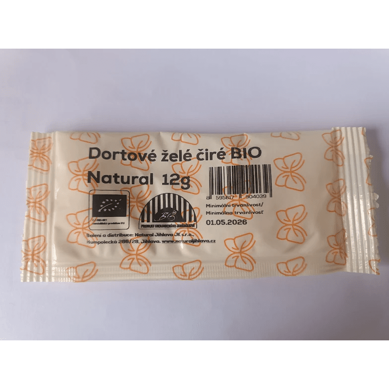 Dortové želé čiré BIO 12g - Natural Jihlava
