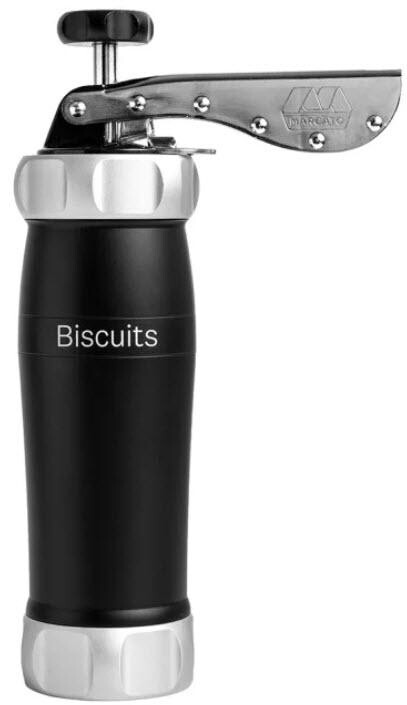 MARCATO Lis na sušenky dvou velikostí + 20 nástavců, černá BI-DES-NER