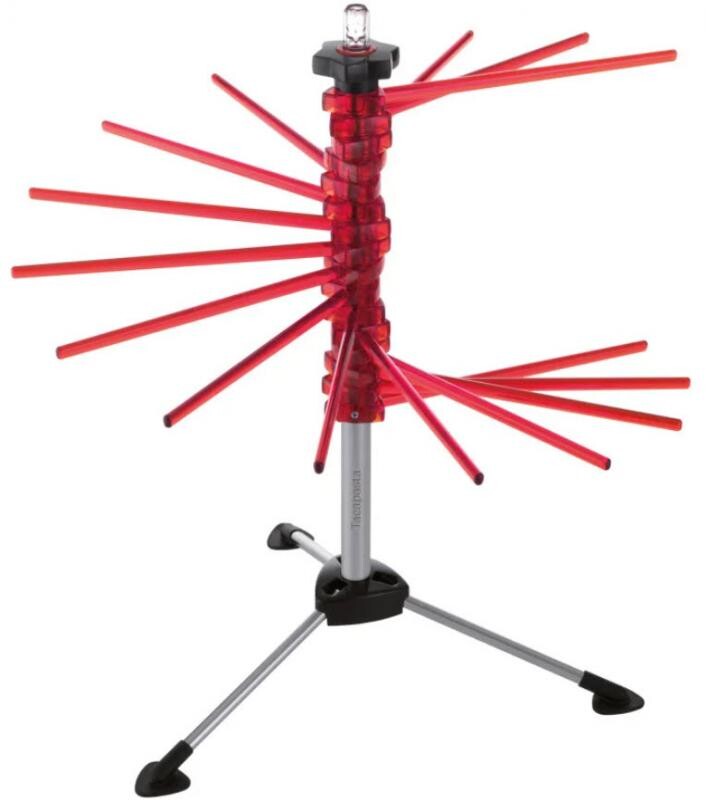 MARCATO skládací stojánek na sušení těstovin Tacapasta, červená TP-RSO