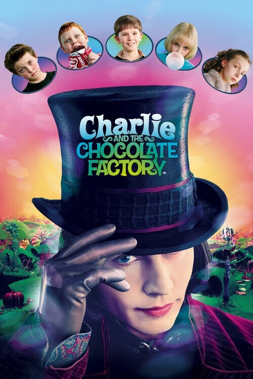 Europosters Ilustrace Charlie and the Chocolate Factory (2005), 26.7 × 40 cm