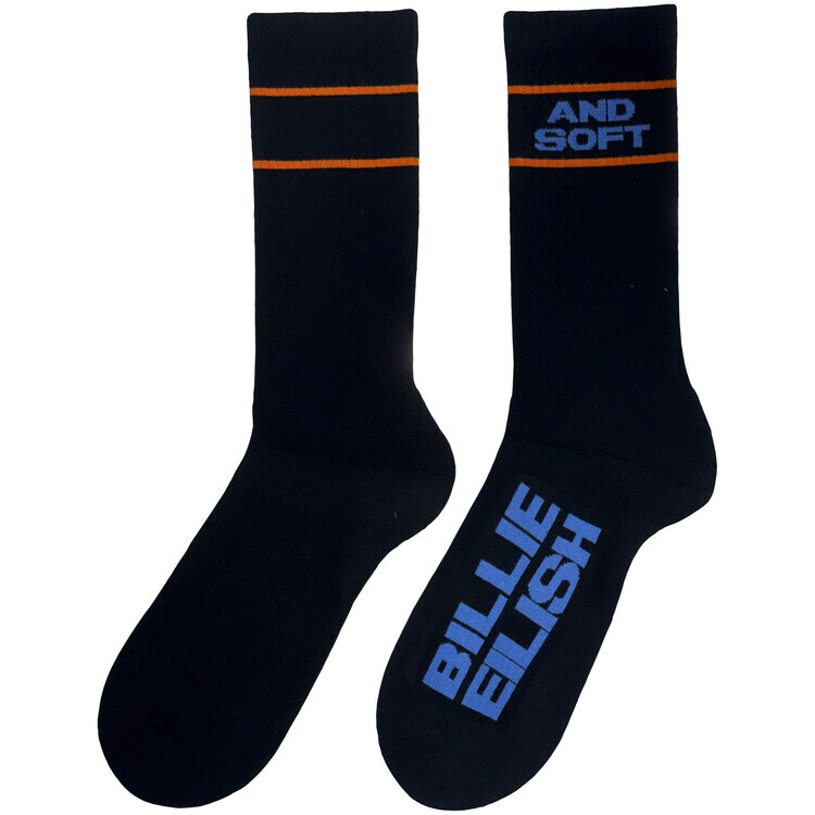 ROCKOFF Ponožky Billie Eilish - Hit Me Hard & Soft, EU 40 - 45 (UK 7 - 11; US 7,5 - 11,5)