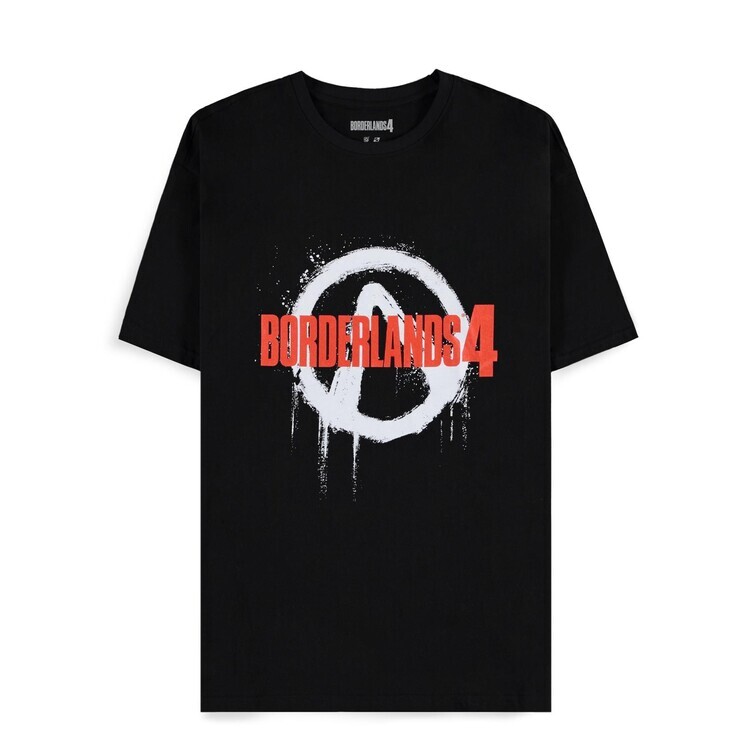 DIFUZED Tričko Borderlands 4 - Graffiti-Style Logo, XL