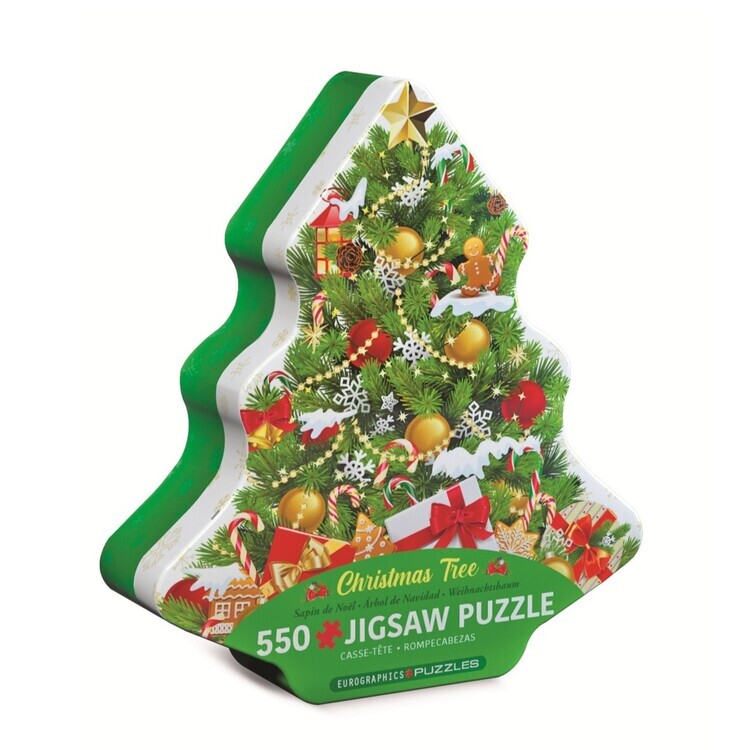 EUROGRAPHICS Puzzle Christmas Tree, 550 ks