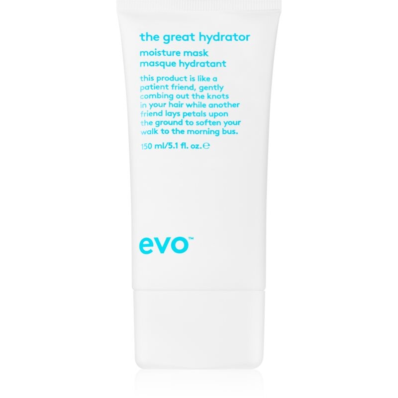EVO Hydrate The Great Hydrator hydratační maska pro lesk suchých a křehkých vlasů 150 ml