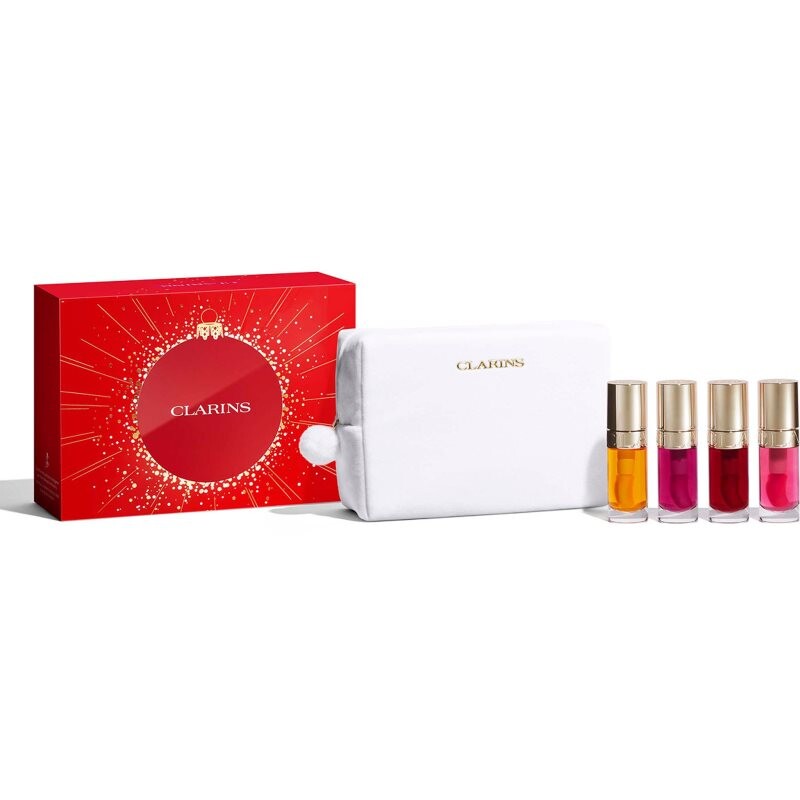 Clarins Lip Comfort Oil Holiday Season dárková sada