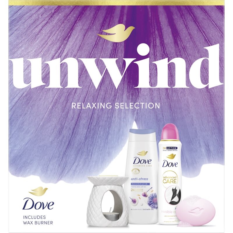 Dove Unwind dárková sada pro ženy