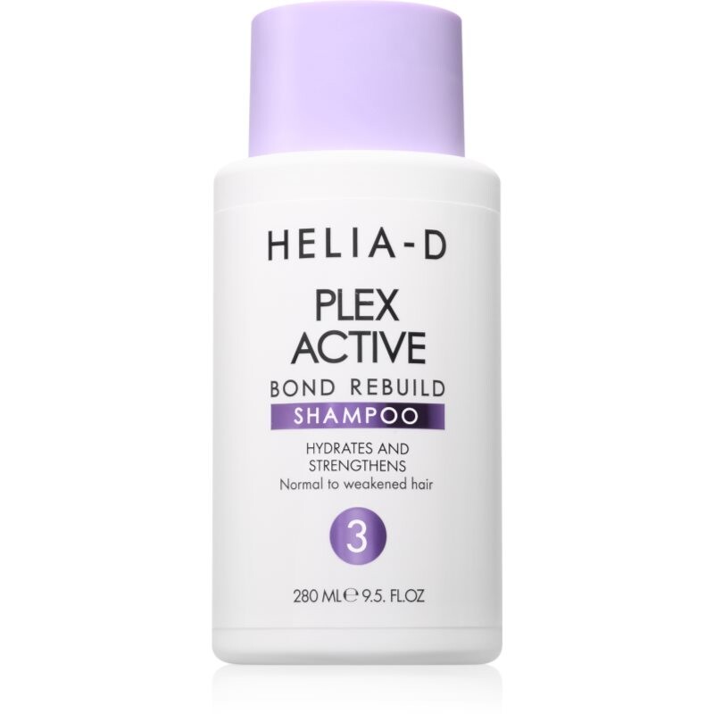 Helia-D Plex Active Bond Rebuild posilující šampon pro všechny typy vlasů 280 ml
