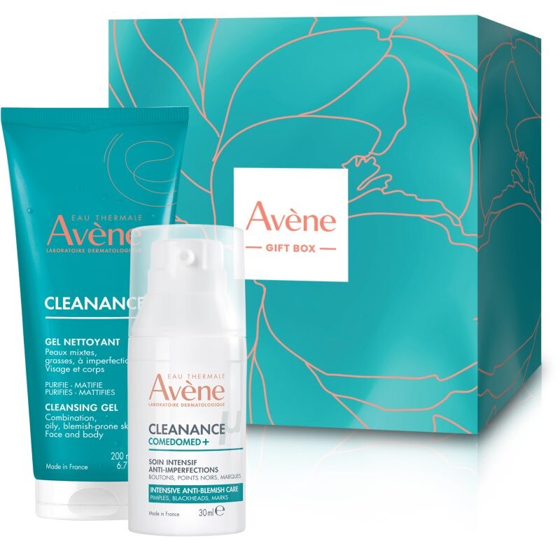 Avène Cleanance Gift Box vánoční dárková sada pro mastnou pleť se sklonem k akné