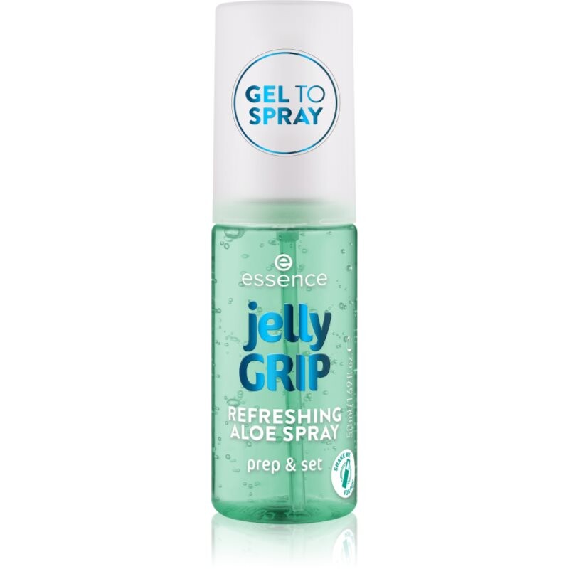 essence jelly GRIP podkladová báze a fixační sprej v jednom s osvěžujícím účinkem 50 ml
