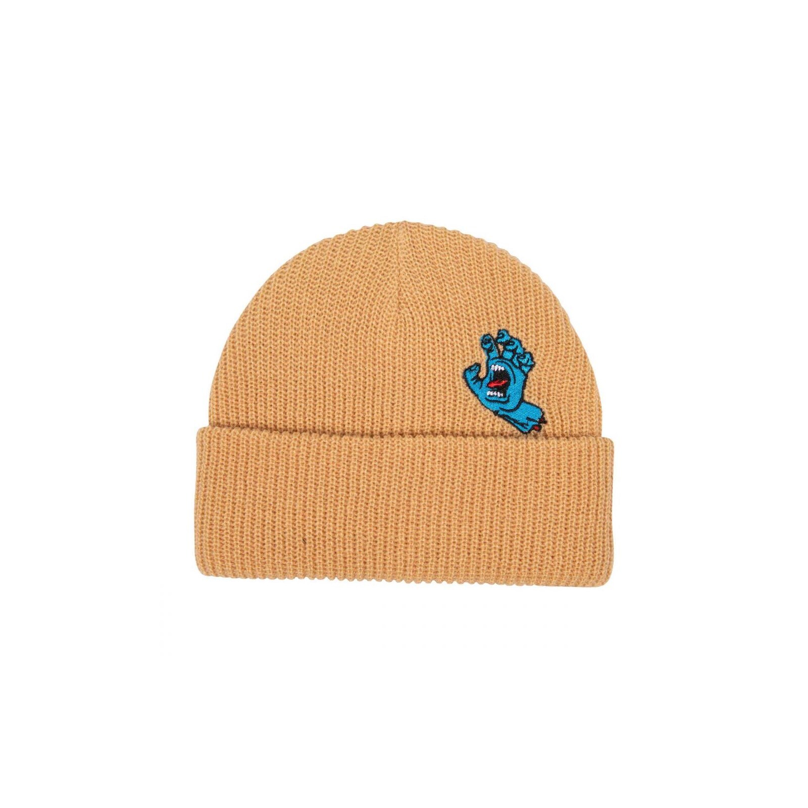 kulich SANTA CRUZ - Screaming Mini Hand Beanie Wheat (WHEAT)