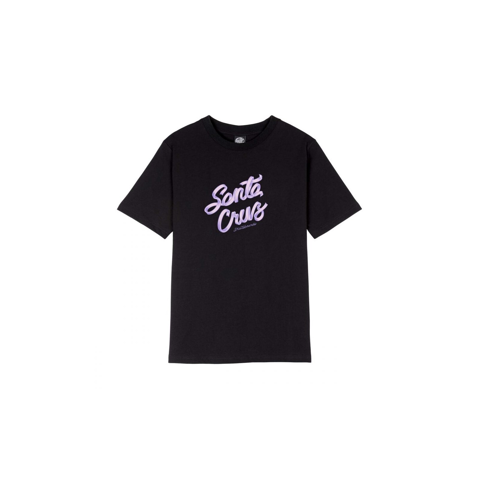 triko SANTA CRUZ - Ribbon Script Front T-Shirt Black (BLACK) velikost: 8