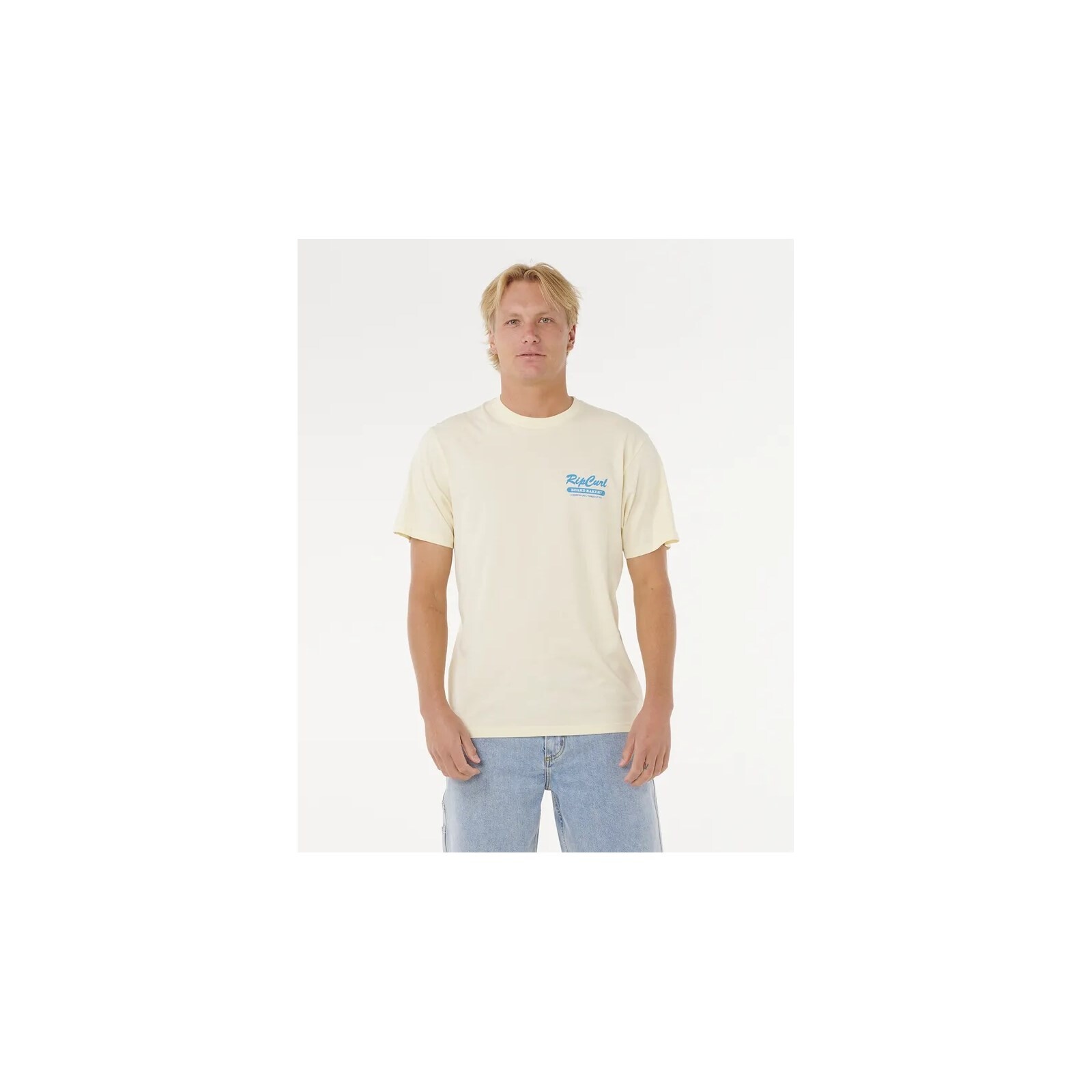 triko RIP CURL - Board Bakery Tee Lemon Ice (15) velikost: M