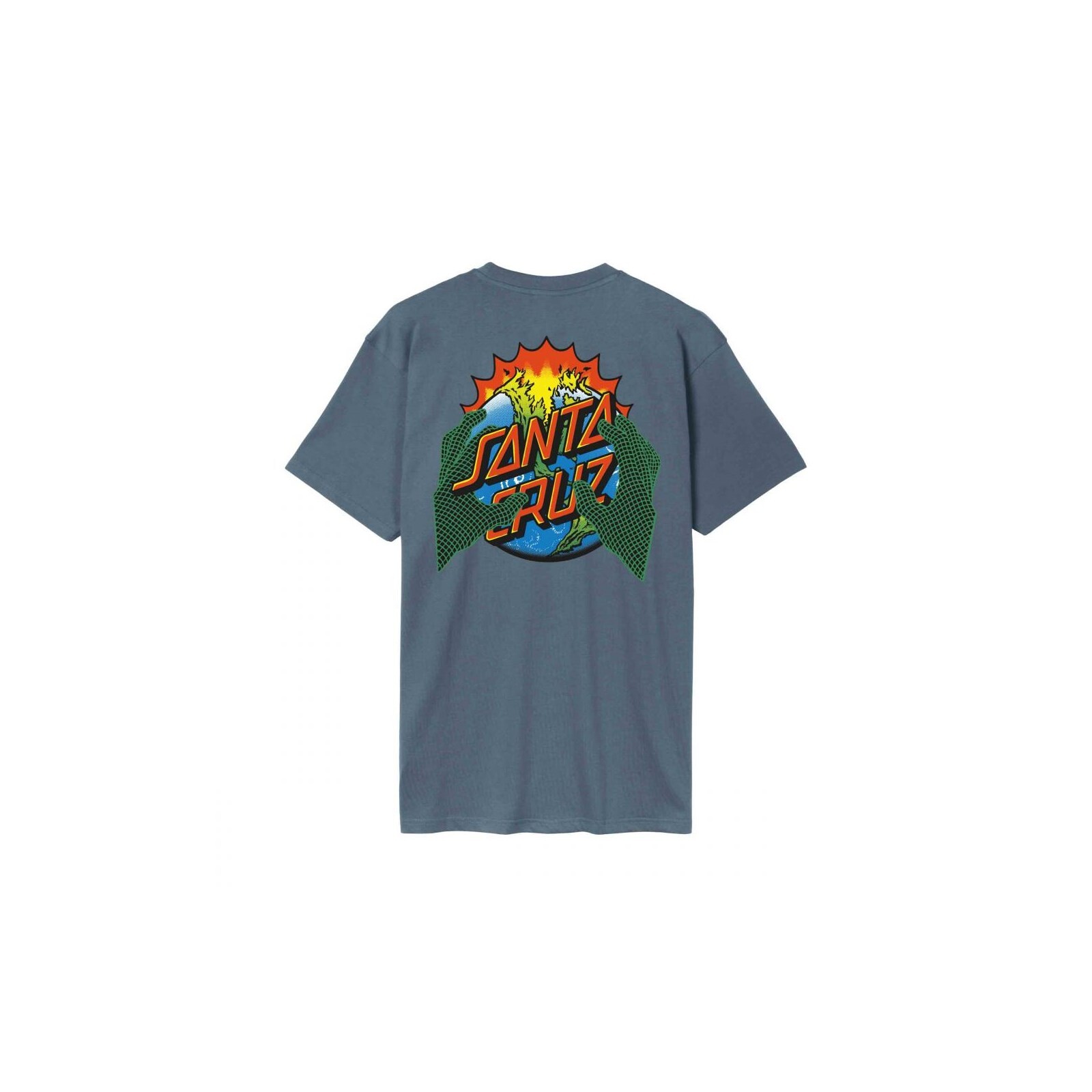 triko SANTA CRUZ - Kendall End Of The Dot T-Shirt Storm Grey (STORM GREY) velikost: L