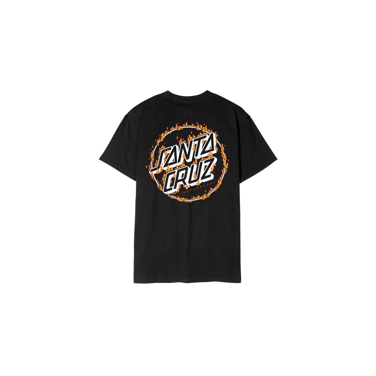 triko SANTA CRUZ - Burnt Opus OVRSZD T-Shirt Black (BLACK) velikost: M