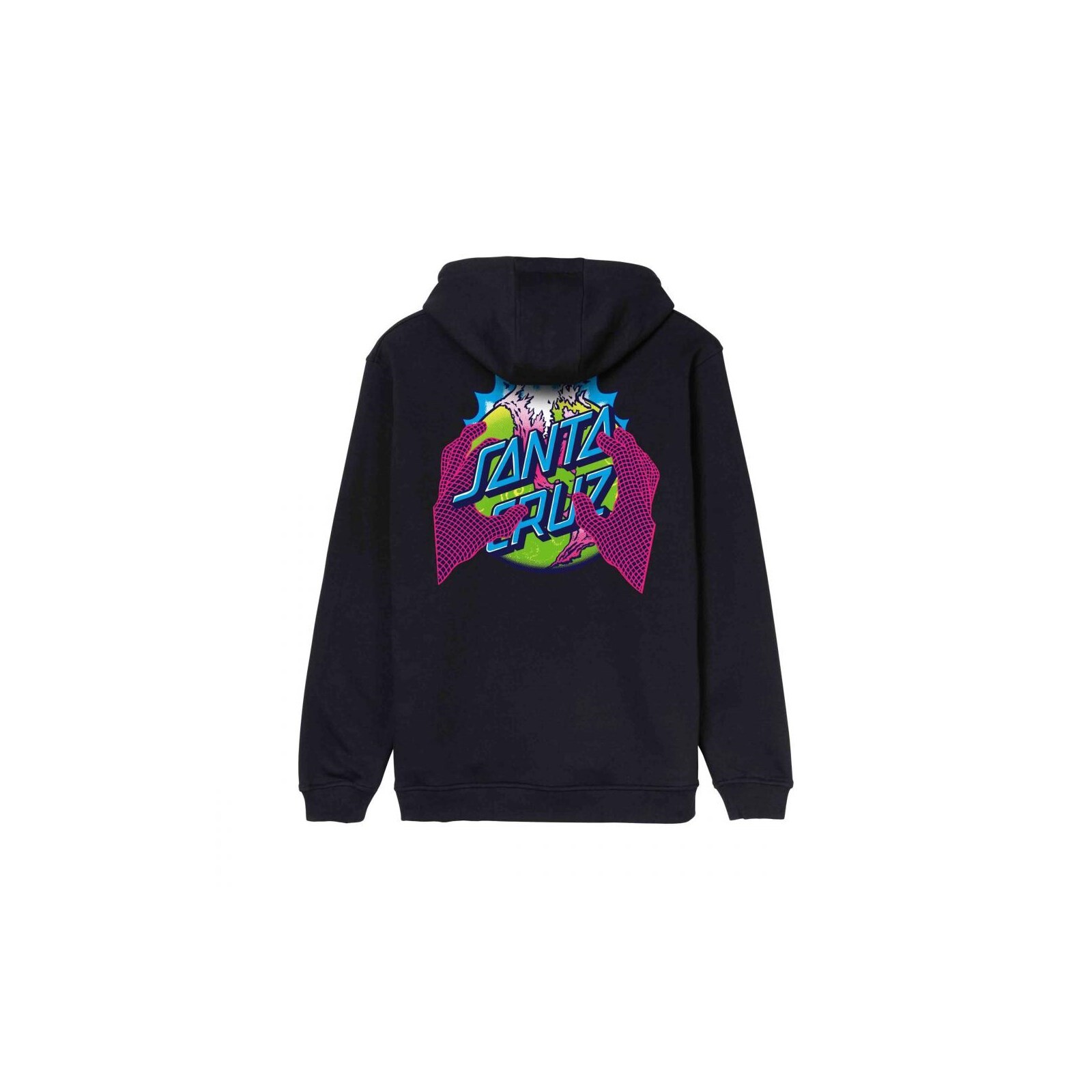 mikina SANTA CRUZ - Kendall End Of The Dot Hood Black (BLACK) velikost: XL