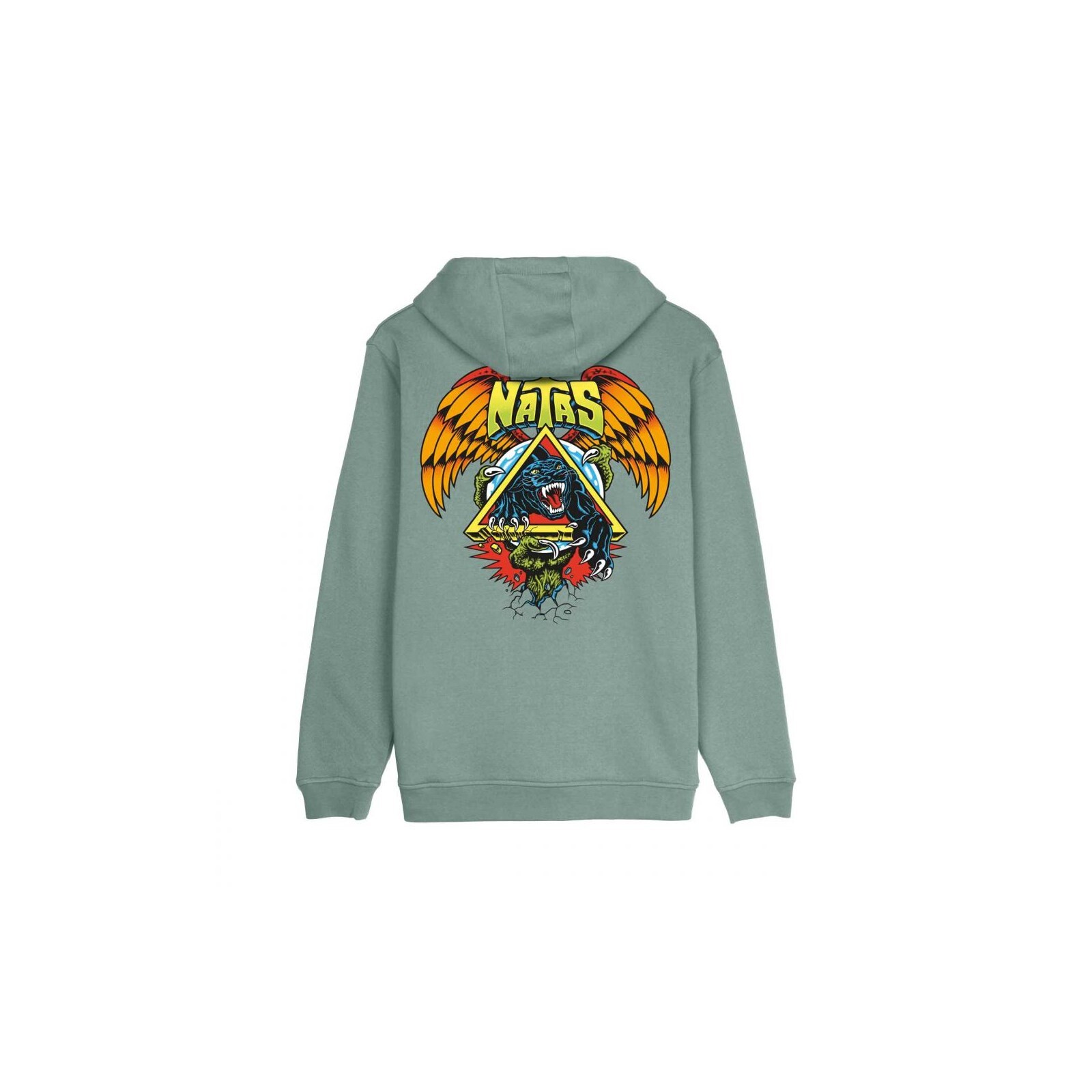 mikina SANTA CRUZ - Natas SC Panther Hood Moon Rock (MOON ROCK) velikost: L