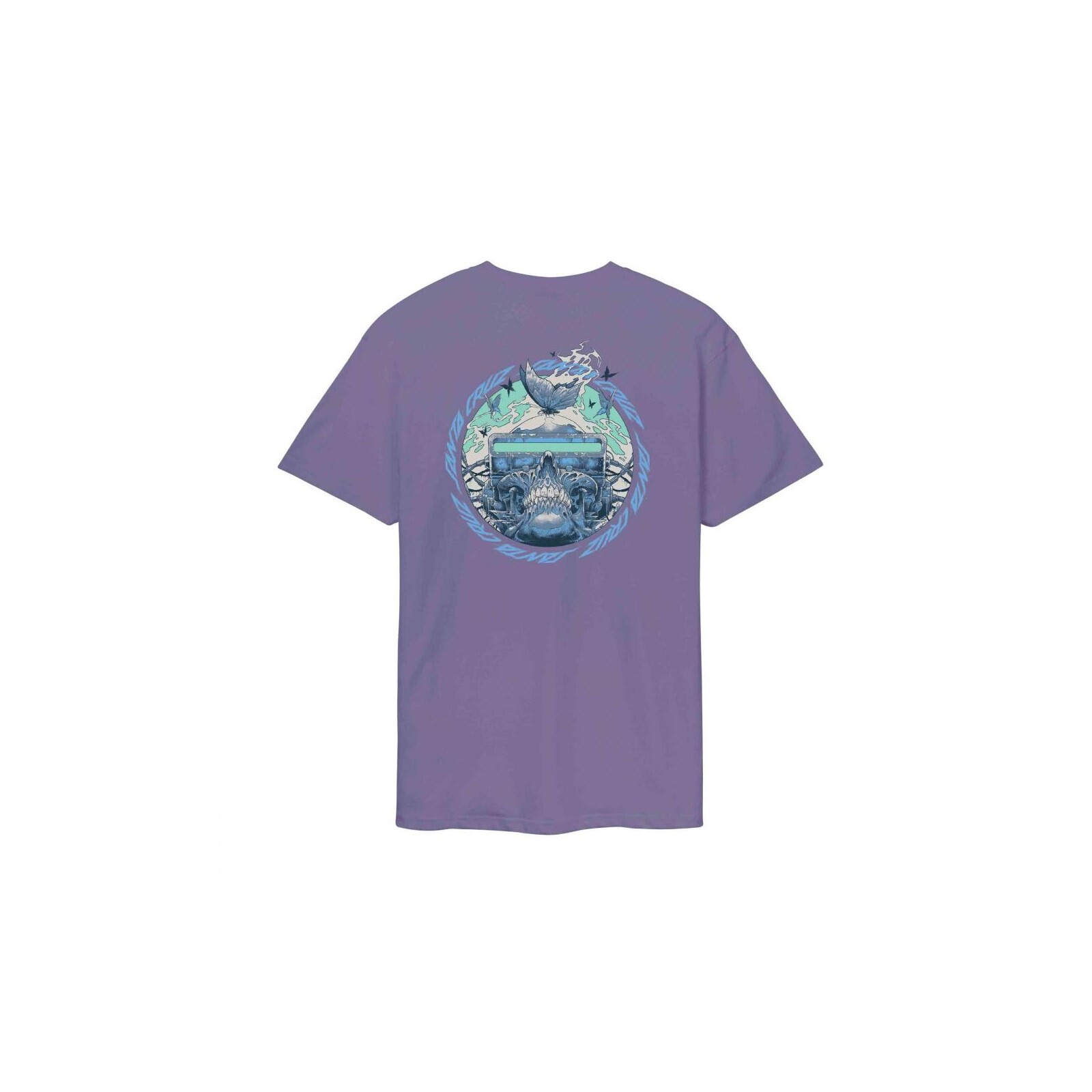triko SANTA CRUZ - Wooten Cyber T-Shirt Purple Haze (PURPLE HAZE) velikost: M