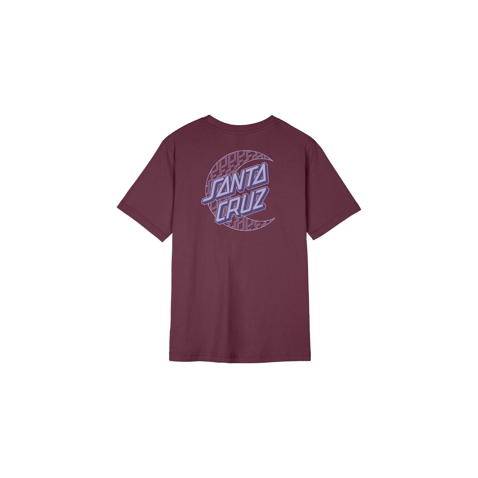 triko SANTA CRUZ - Imprint Moon Dot T-Shirt Dark Cherry (DARK CHERRY)