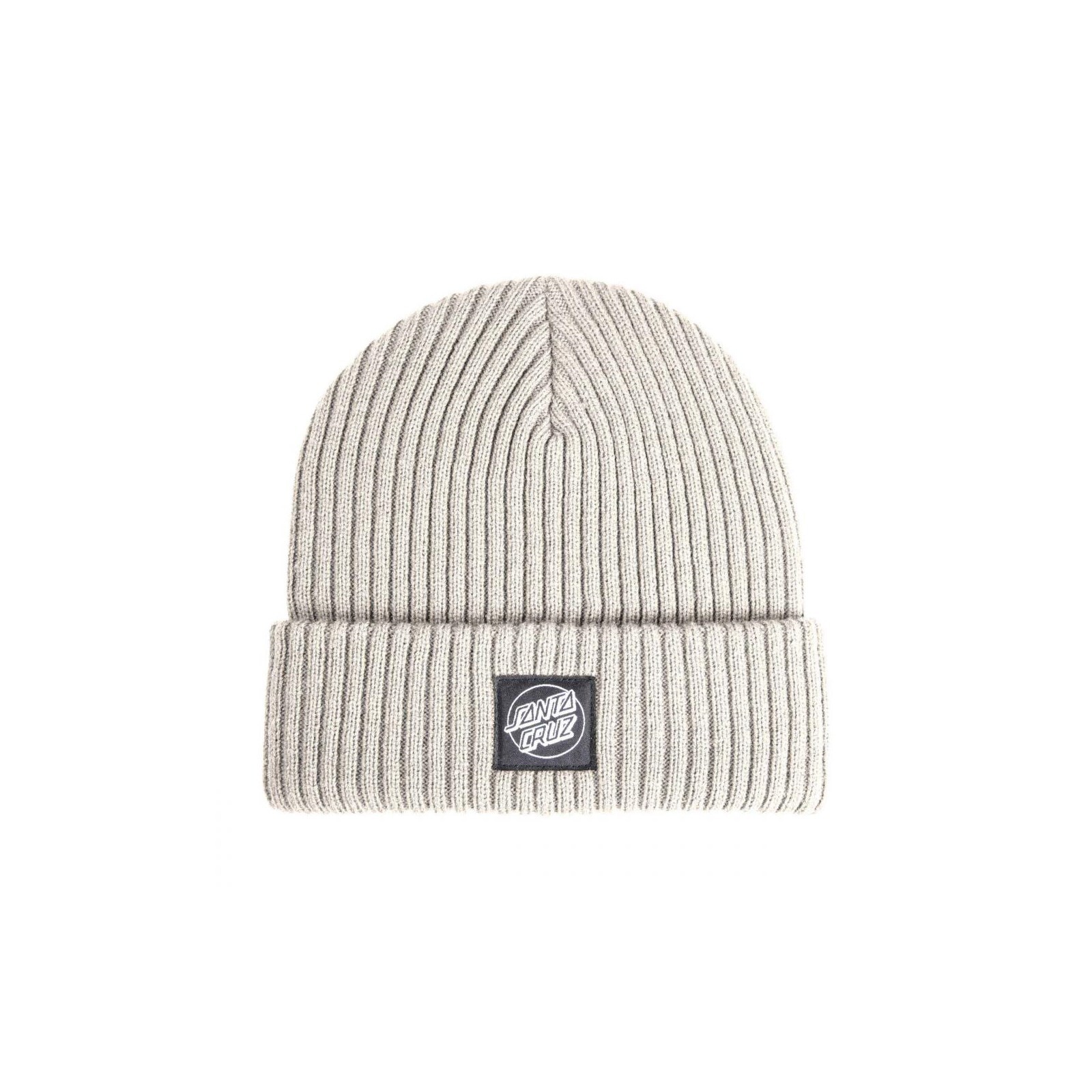 kulich SANTA CRUZ - Opus Dot Label Beanie Unbleached Cotton (UNBLEACHED COTTON)