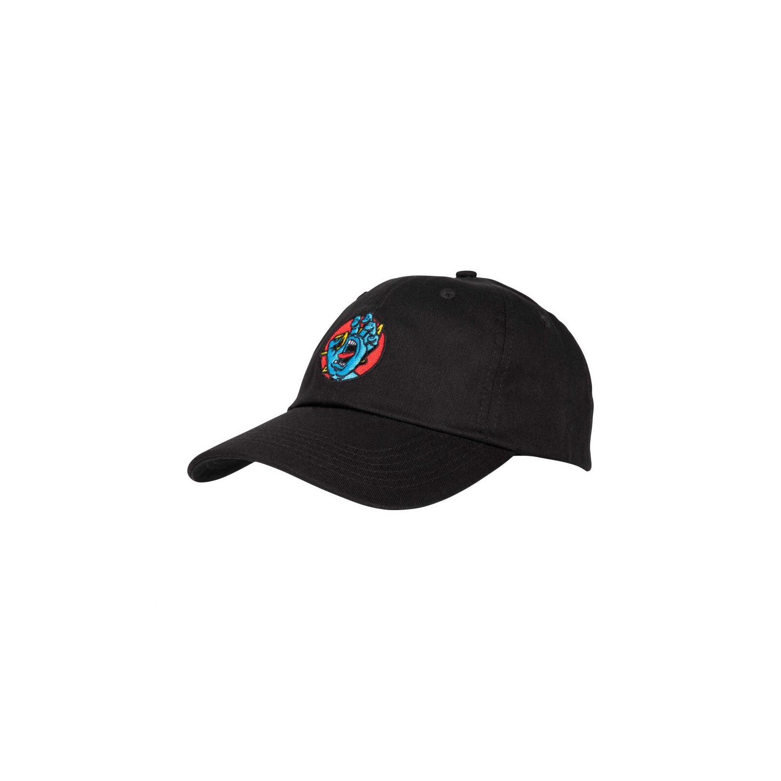 kšiltovka SANTA CRUZ - Hand Dot Cap Black (BLACK)