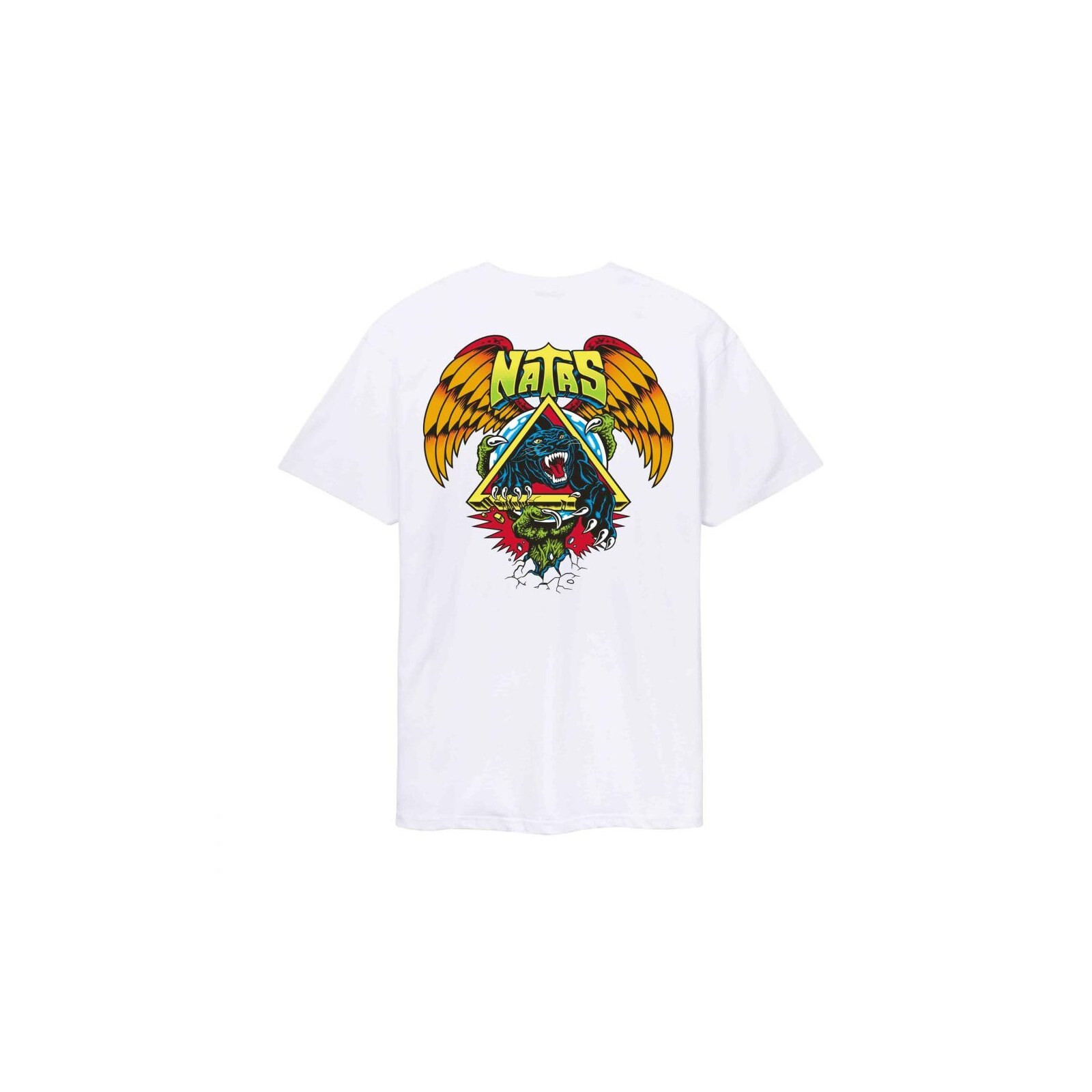 triko SANTA CRUZ - Natas SC Panther T-Shirt White (WHITE) velikost: XL