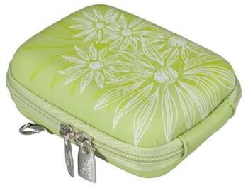 Riva Case 7023 pouzdro na fotoaparát, flowers, zelené