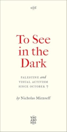 To See in the Dark: Palestine and Visual Activism Since October 7 -  (Mirzoeff Nicholas)(Paperback)