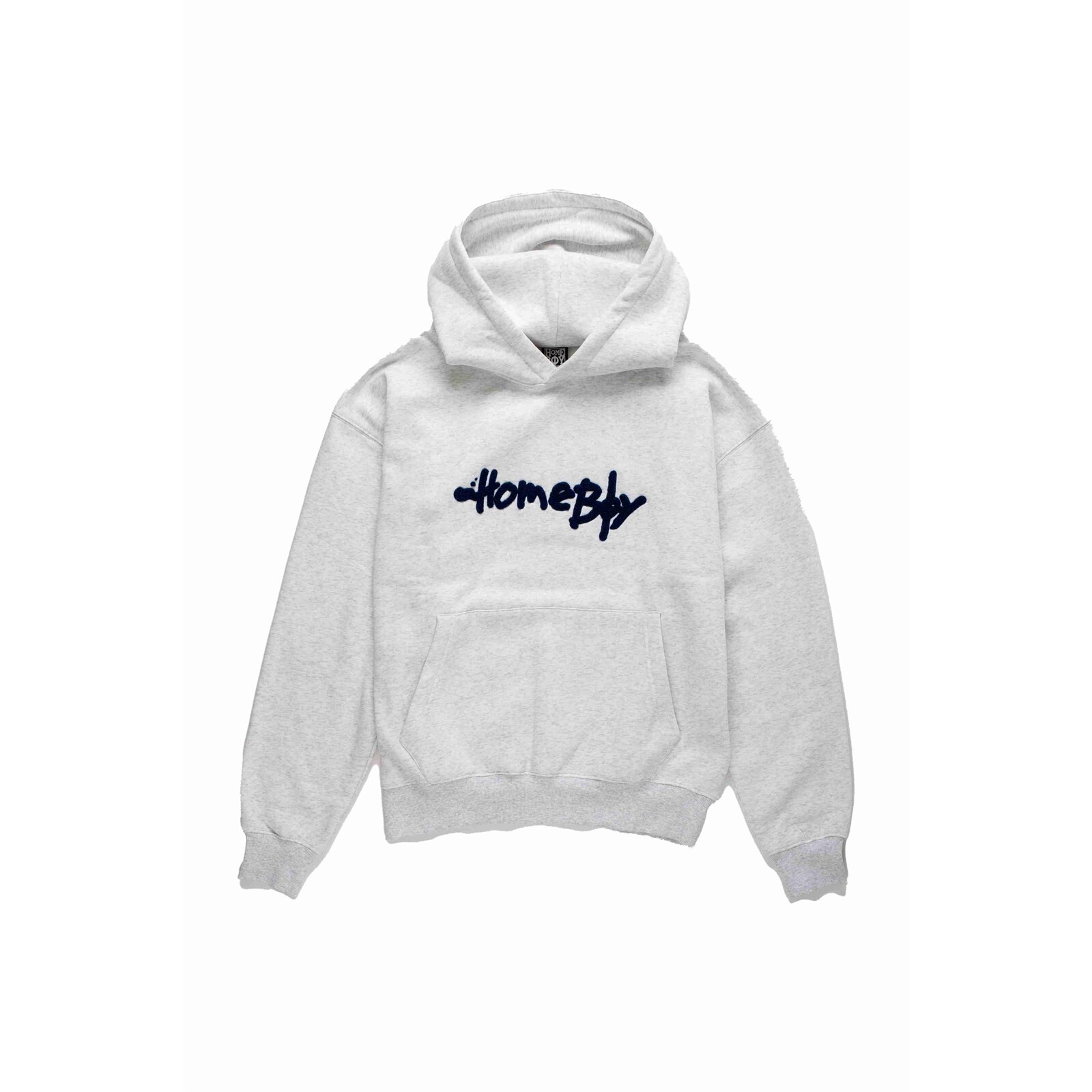 mikina HOMEBOY - Pencil Chenille Hood Grey Heather (GREY HEATHER-12) velikost: M