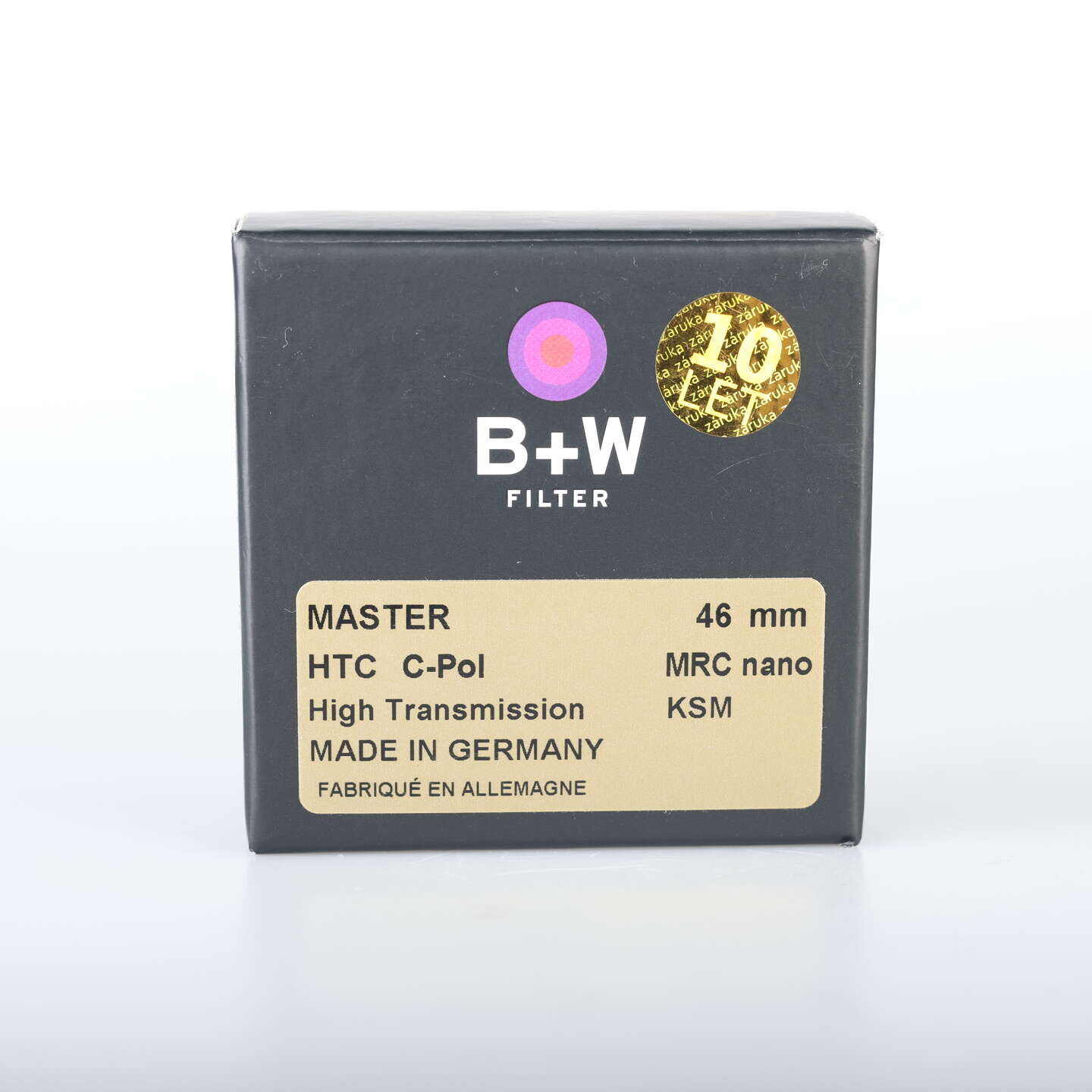 B+W polarizační cirkulární filtr HTC MASTER 46 mm bazar