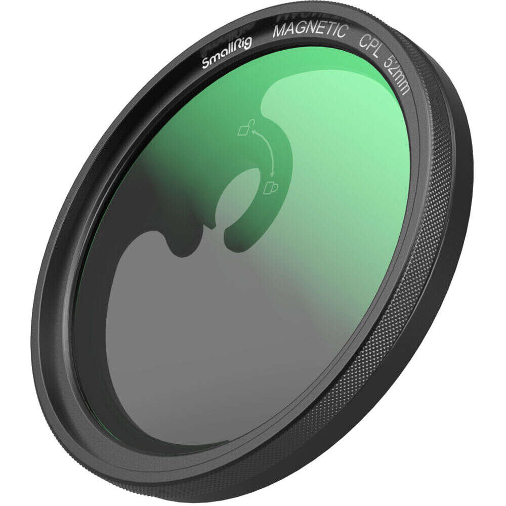 SmallRig MagEase Magnetic CPL Filter Kit with M-mount Filter Adapter (52mm) 4388B